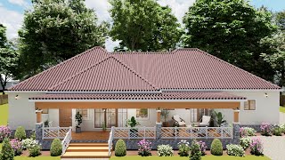 Charming Cozy 3 bedroom house design  Exterior Interior amp Floorplan [upl. by Spurgeon126]