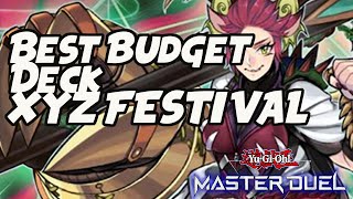 Best BUDGET Deck For XYZ Festival Exent In Master Duel UPDATED [upl. by Lifton562]