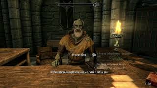 ASMR  A Chill Skyrim Quest to Find a Rare Book [upl. by Thorley]