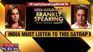 Frankly Speaking with KT Rama Rao  Full Interview [upl. by Kenison]