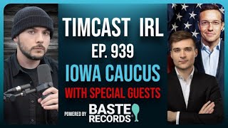 Timcast IRL  TRUMP WINS IOWA CAUCUS Live wBenny Johnson Alex Bruesewitz Vivek Ramaswamy amp More [upl. by Atiluap592]