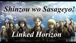 【Charlotte ♥】Shingeki no Kyojin ☆ SHINZOU WO SASAGEYO  LINKED HORIZON Cover [upl. by Sillyhp]