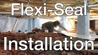 FlexiSeal Moisture and Vapor Barrier Installation [upl. by Higbee]