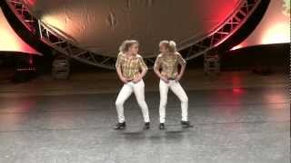 Morgan and Madison Mallum  Traditional Clogging Duet [upl. by Odlaner]