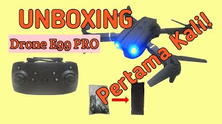 Unboxing Smart Drone E99 Pro 4k [upl. by Akemet742]