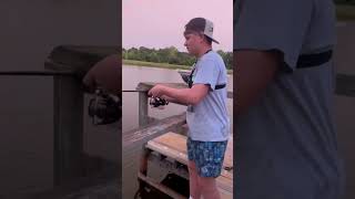 Bare hook buck fishing funny beanampbuck [upl. by Llertak]