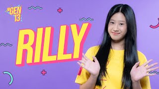 JKT48 13th Generation Profile Rilly [upl. by Noryt]