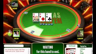 Texas holdem on Double Down Casino Grind to 100 Million [upl. by Ariahs328]