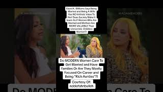 Eboni K Williams Says Being Married and A Wife Has NO Intrinsic Value To Her [upl. by Trumaine511]