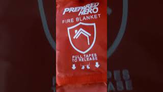 Prepared Hero Fire Blankets  Unpacking [upl. by Picker]