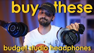 The Best Budget Studio Headphones for Music Production  An Honest Review [upl. by Humfrey]