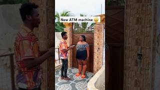 New ATM machine 😀 trendingvideo viralvideo comedy kingwizzygh1 funny brainjoter [upl. by Refotsirk]