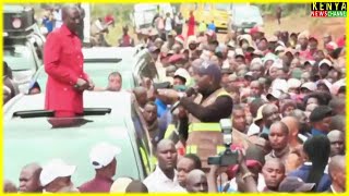 THIS IS WHY RUTO LIKES CS MURKOMEN  Listen to his Brilliant Speech today in Nyandarua [upl. by Guillema]