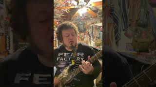 Vomitus Corpus dropdtuning metal grind electricguitar jacksonguitars [upl. by Anneh]