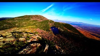 Tumbledown Mountain Weld Maine via drone DJI FPVAVATA [upl. by Ynitsed]