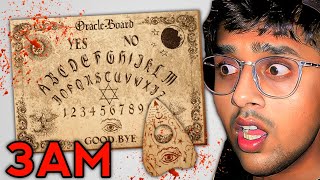 सच में भूत आ गया गिरे खून के छींटे  Ouija Board Ghost Challenge At Night  Gone Wrong [upl. by Dedie532]