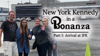 New York JFK in a Bonanza Arrival [upl. by Eiuol798]