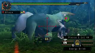 MHFU 085 Emerald Congalala vs Heavy Bowgun G Rank Restricted [upl. by Guglielma]