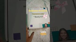 Bodywise Products🤩 HONESTREVIEW bodywise bodycare skincae skincare review trending [upl. by Azer]