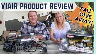 VIAIR Compressor amp Winterization Kit Review AND GIVEAWAY  RV Living [upl. by Airym581]