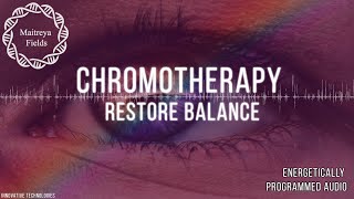 Harmonizing Light Waves Energetic Chromotherapy Audio  Maitreya Reiki™ [upl. by Chadbourne521]