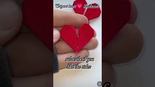 origami heart bookmark ❤shorts bookmark diy tutorial craft sonyaart22 handmade [upl. by Erma]