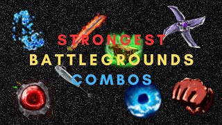 VERY easy combos for The Strongest Battlegrounds for beginners  Roblox [upl. by Weisbart]