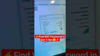 Find WiFi Password in just 5 Sec🔥😲 viral computer excel wifipassword [upl. by Nnael523]