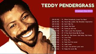 Teddy Pendergrass Pendergrass  THE Greatest Hits FULL ALBUM  Pendergrass Best Songs 2022 [upl. by Cud]