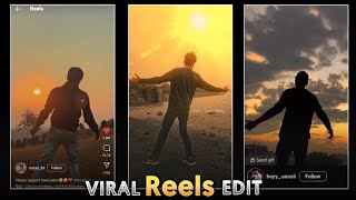 Sahrukh khan ok reels new trend video editing  Sahrukh khan ok instagram reels video kaise banaye [upl. by Oluas]