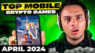 10 BEST Mobile Play To Earn Crypto Games April 2024 Android amp iOS [upl. by Kcirdez]