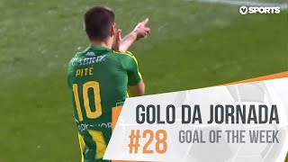 Golo da Jornada Liga 1819 28 Pité Tondela [upl. by Devad]