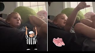 wyatt kelce video gose viral  Jason Kelce’s wife goes viral with ‘Swiftie’ daughter  Jaxcey n24 [upl. by Junie]