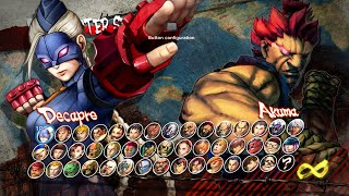 Decapre VS Akuma  Ultra Street Fighter 4 [upl. by Cowen]