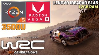 WRC Generations  Ryzen 5 3500U  VEGA 8  35W TDP [upl. by Atil]