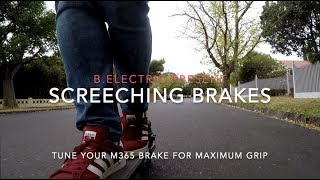 Screeching Brakes  How to adjust your M365 electric scooter brakes for maximum grip [upl. by Madox479]