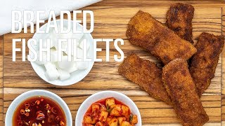 Breaded Fish Fillet Recipe [upl. by Yliah465]