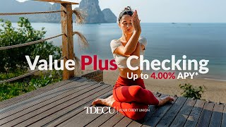 Value Plus Checking Security Savings amp Rewards in One Account  TDECU [upl. by Analaj]