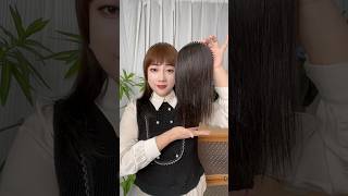 How to apply hairstyle wig in 15mm seconds🥰trendingtrending wig hairstyle new [upl. by Yoreel]