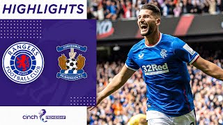 Rangers 20 Kilmarnock  Goals From Colak and Morelos Seal Home Win For Rangers  cinch Premiership [upl. by Adnirod]