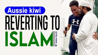 Aussie Kiwi Reverting to Islam  Imam Salik  ImamSalik [upl. by Steel]