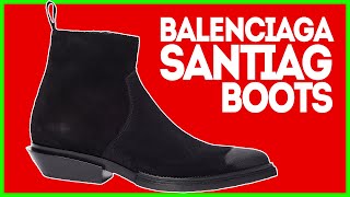 The WILDEST boots I own BALENCIAGA Satiag boots [upl. by Sass]