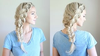 Beautiful Combo Side Braid  Cute Girls Hairstyles [upl. by Harod]