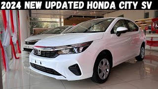 All new Honda City SV Base model 2024 ₹1182 lakh  Honda city sv base model review hindi [upl. by Dranyl844]