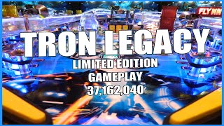 TRON LEGACY LE Limited Edition Pinball Machine  GRC Gameplay Archive  MAT Scores 37162040 [upl. by Delbert]