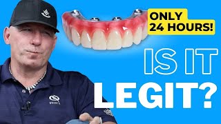 Are Permanent Teeth in 24Hrs a SCAM [upl. by Calloway966]