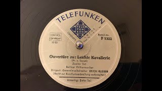 Erich Kleiber  quotLeichte Kavalleriequot overture by Suppe [upl. by Beryle]