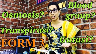 BAB 3 Sistem Pengangkutan PART 1 of 2  BLOOD GROUP SAINS TINGKATAN 3  SCIENCE FORM 3  PT3 [upl. by Reena]