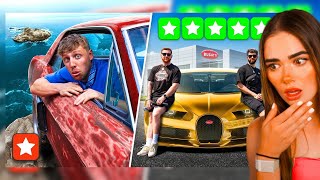 Rose Reacts to SIDEMEN MOST EXPENSIVE CAR CHALLENGE [upl. by Ardnohsed]