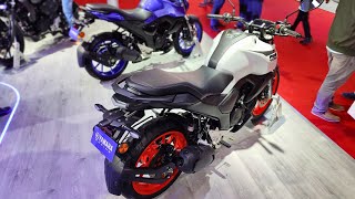 2024 Yamaha FzsV4 New Matte white color Price start  129 lacs [upl. by Lang232]